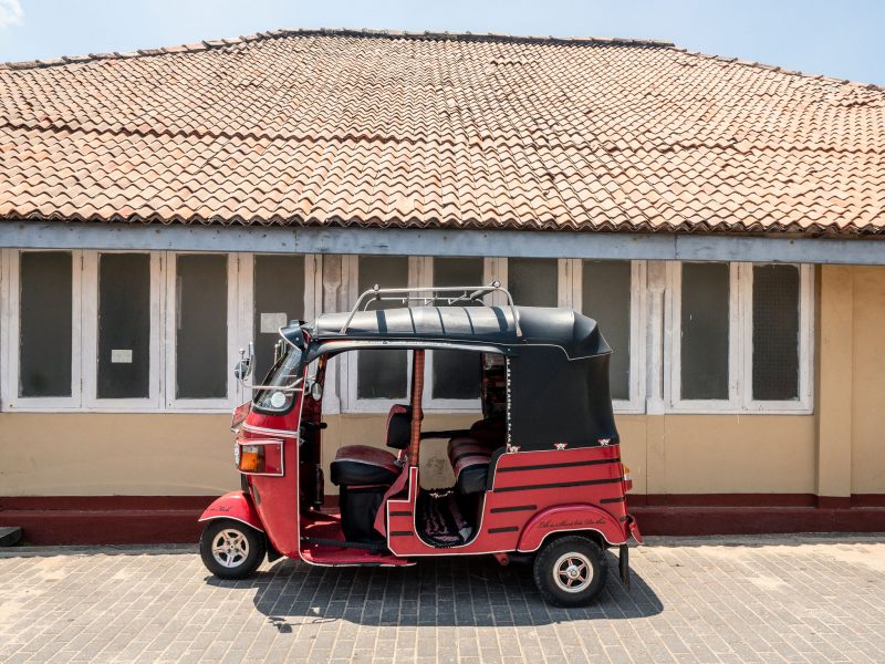 Finding a driver in Sri Lanka